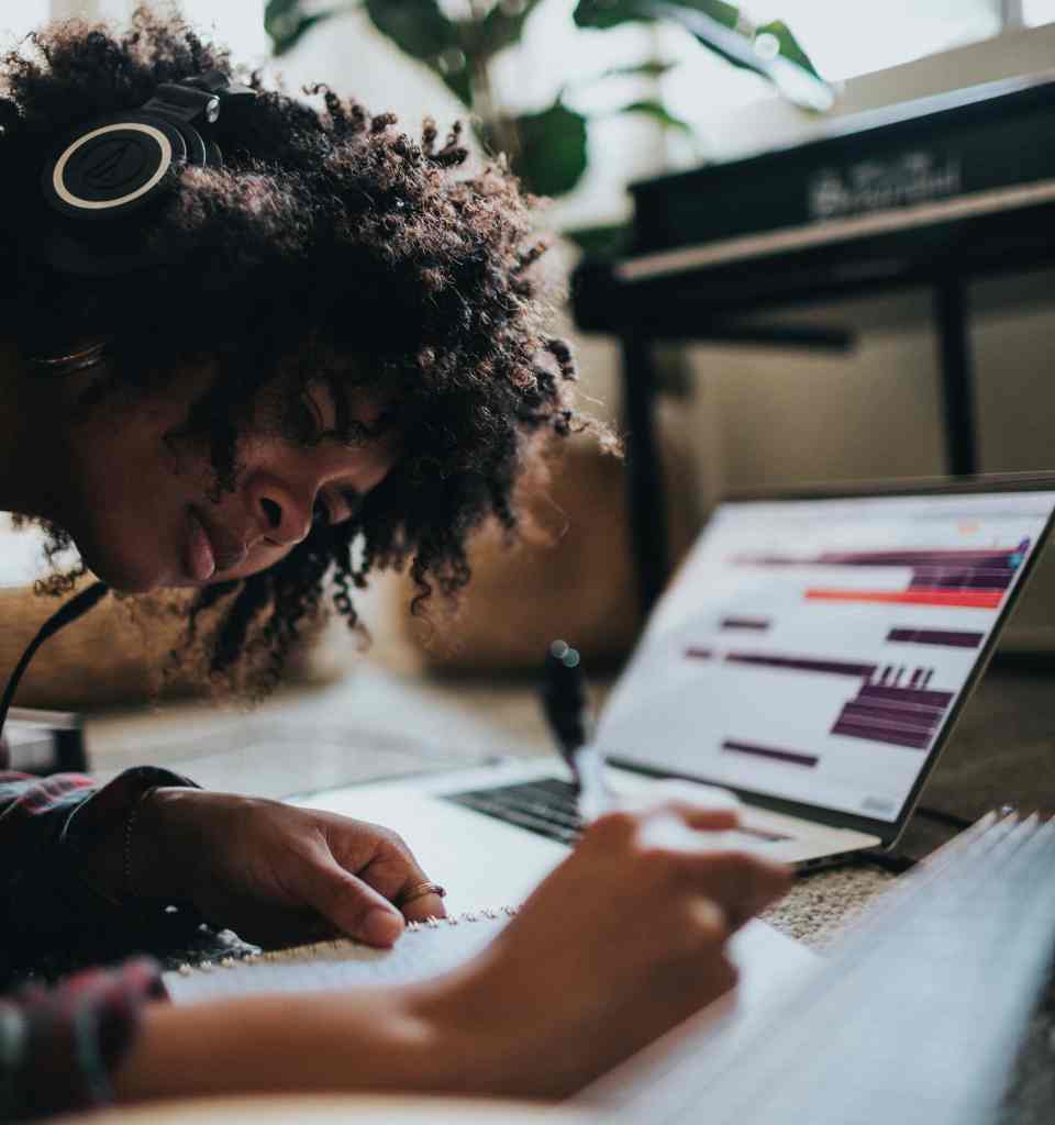 usmle woman studying